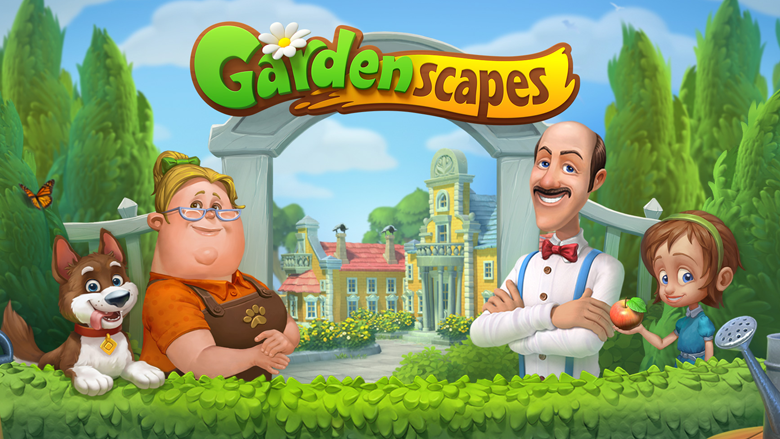 Playrix анонсировала новую три-в-ряд - Gardenscapes