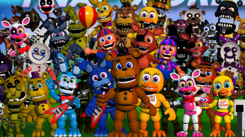 Как собрать все чипы в fnaf world