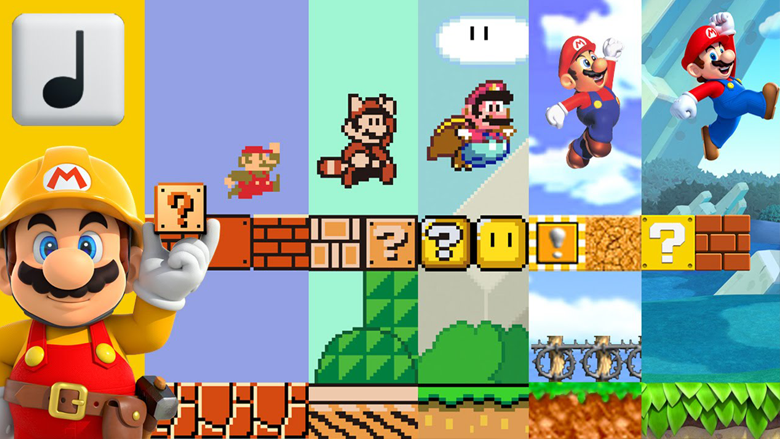 деконструкция уровней серии Super Mario Bros