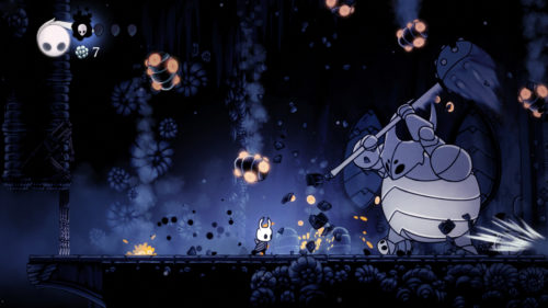 Hollow knight как пройти через черный барьер