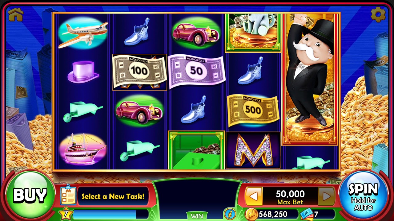 Free parking monopoly slot