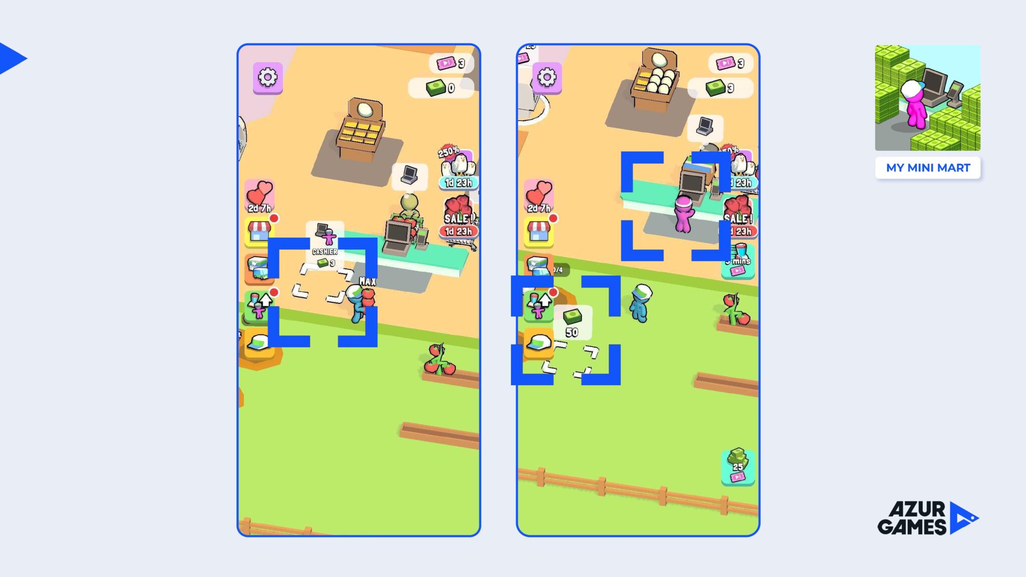 My mini mart рекламы. Геймдизайн персонажи мобильная игра пекарня. Bbeьx_holawn в игре ничего.
